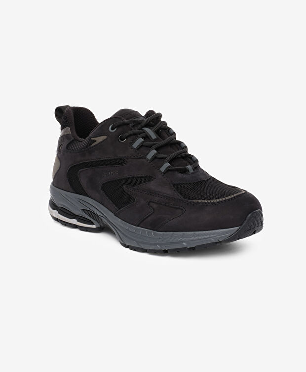 Erkek Siyah Hakiki Deri Su Geçirmez Ayakkabı - 3