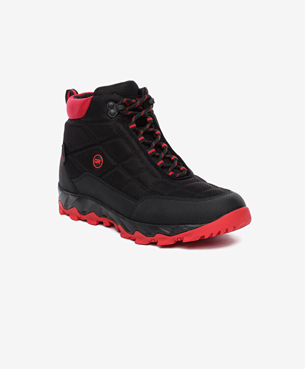Erkek Siyah Kırmızı Su Geçirmez Outdoor Bot - 3