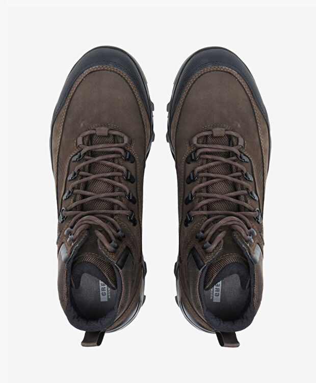 Erkek Duman Hakiki Deri Su Geçirmez Outdoor Bot - 5