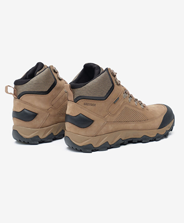 Erkek Vizon Hakiki Deri Su Geçirmez Outdoor Bot - 5