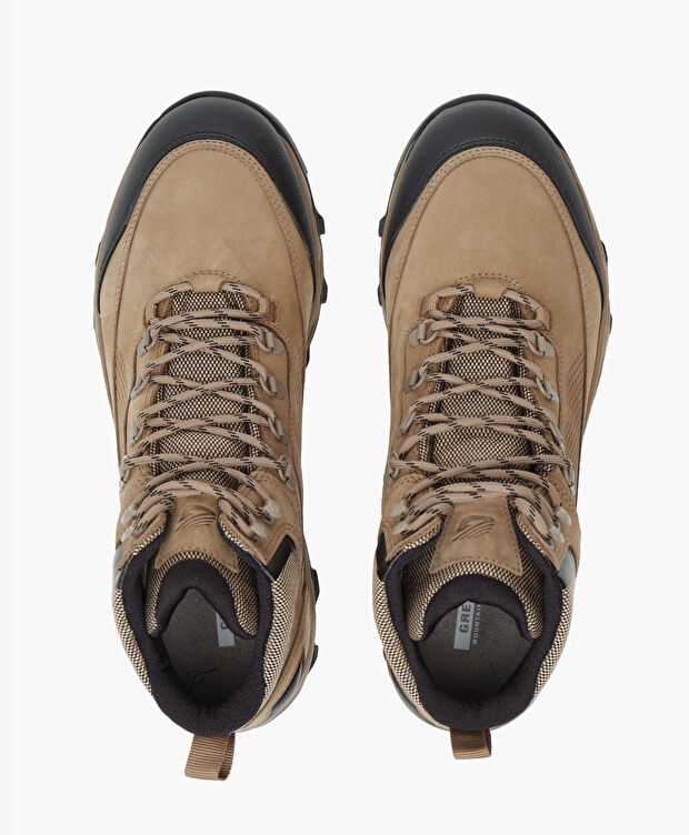 Erkek Vizon Hakiki Deri Su Geçirmez Outdoor Bot - 6