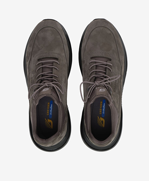 Erkek Koyu Füme Hakiki Deri Ayakkabı - 5