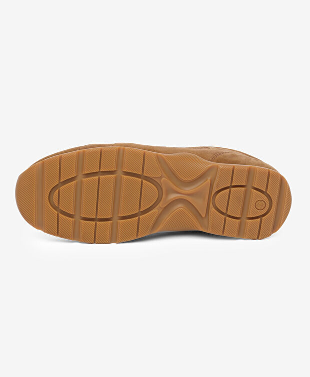 Erkek Taba Hakiki Deri Spor Ayakkabı - 6