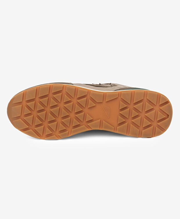 Erkek Haki Hakiki Deri Spor Ayakkabı - 6