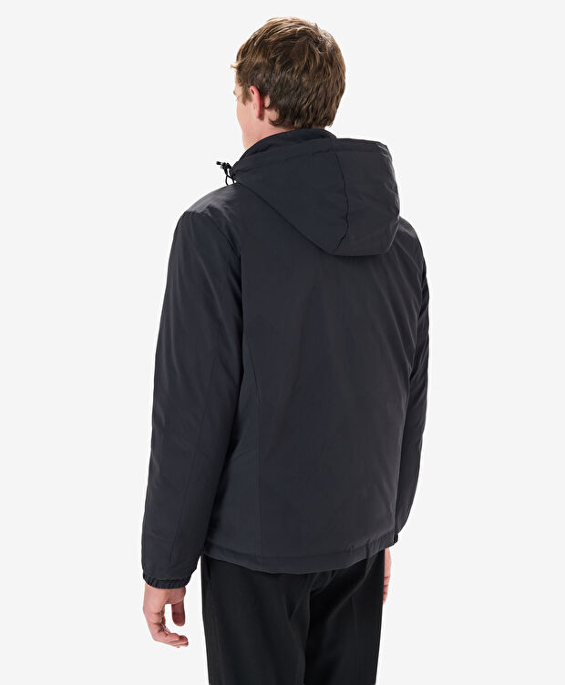 Erkek Siyah Suya Dayanıklı Kaz Tüyü Mont - 2