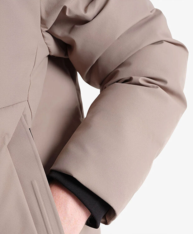 Erkek Vizon Suya Dayanıklı Kaz Tüyü Mont - 10