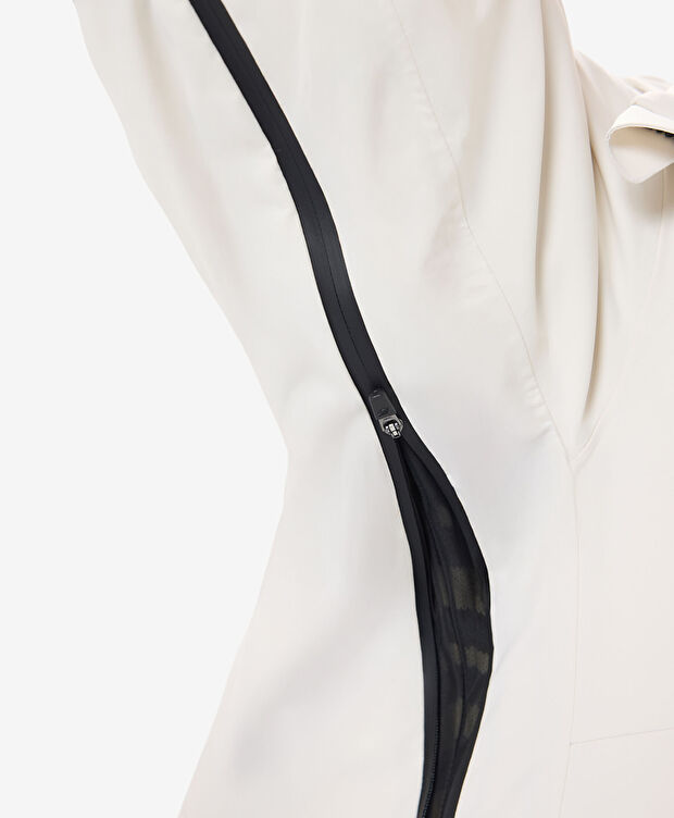 Erkek Ekru Su Geçirmez Kaz Tüyü Mont - 7