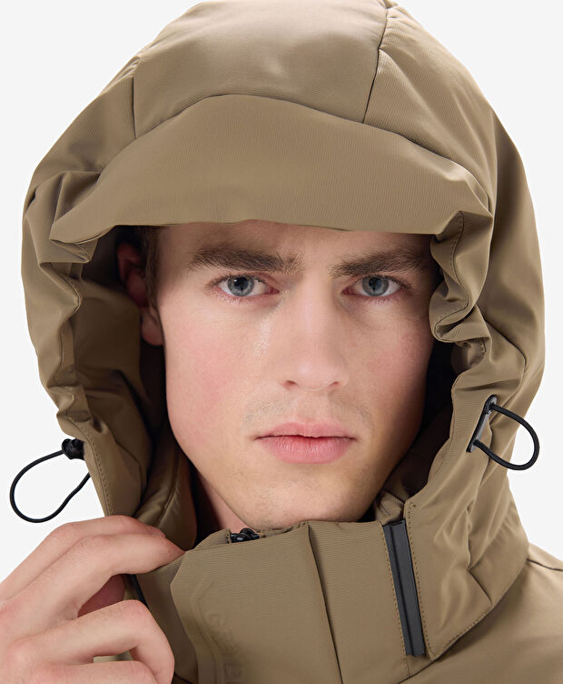 Erkek Kum Suya Dayanıklı Kaz Tüyü Mont - 6