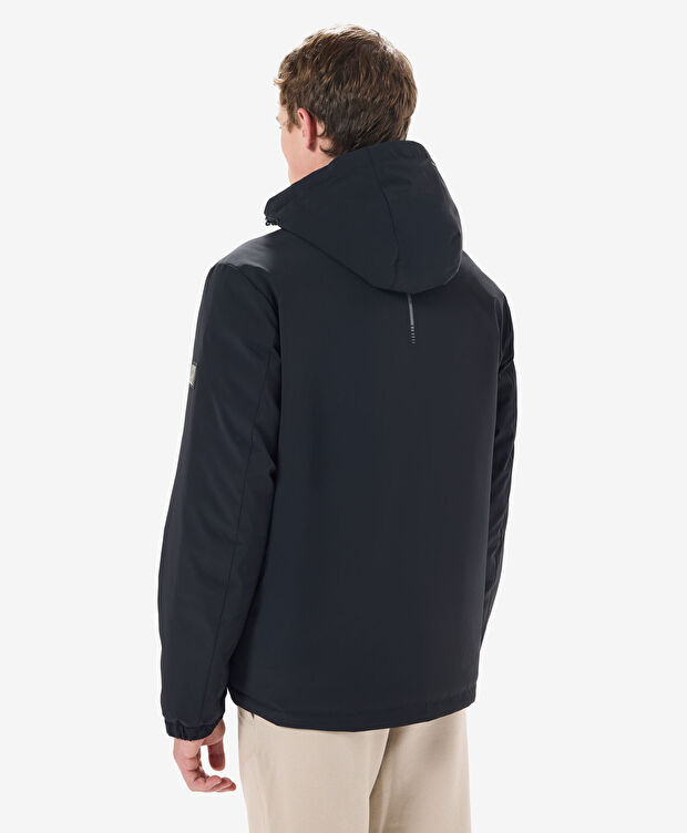 Erkek Siyah Suya Dayanıklı Kaz Tüyü Mont - 2