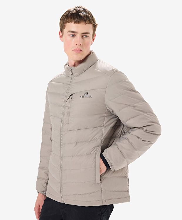 Erkek Vizon Su Geçirmez Kaz Tüyü Mont - 9