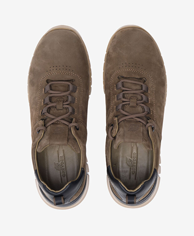 Erkek Duman Hakiki Deri Ayakkabı - 5