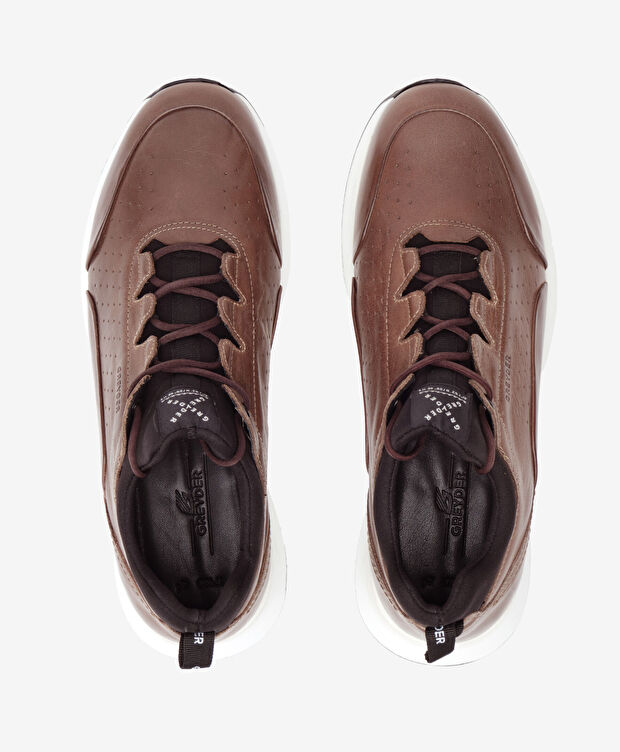 Erkek Kum Hakiki Deri Ayakkabı - 5