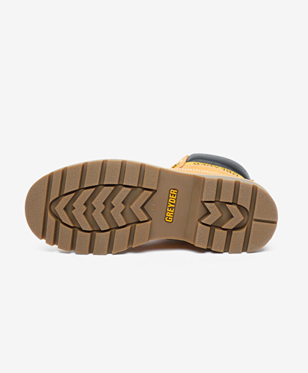 Erkek Sarı Hakiki Deri Bot - 5