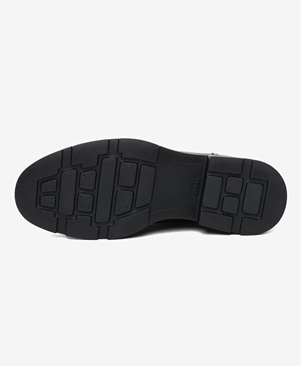 Erkek Kahverengi Hakiki Deri Klasik Bot - 5