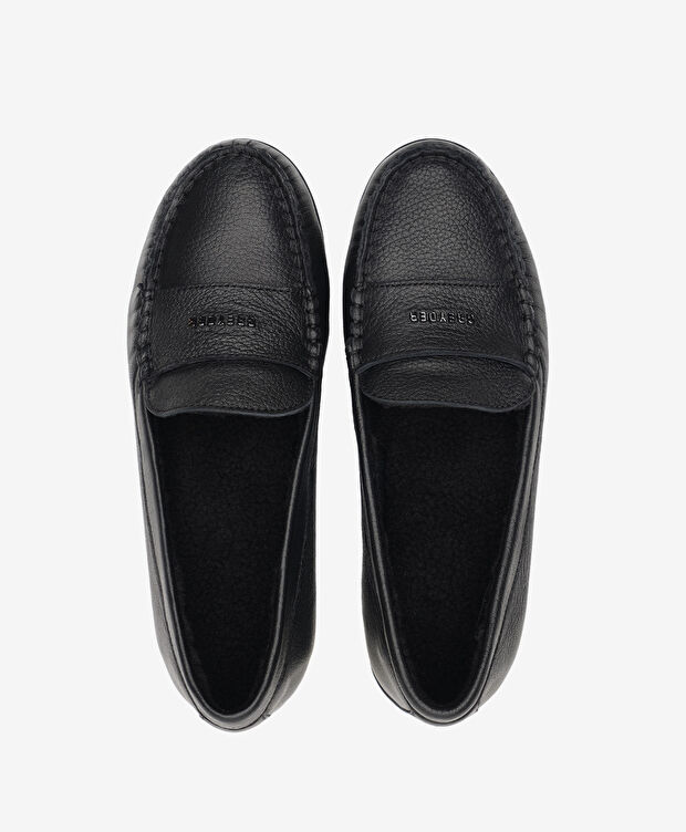 Kadın Siyah Hakiki Deri Comfort Ayakkabı - 5