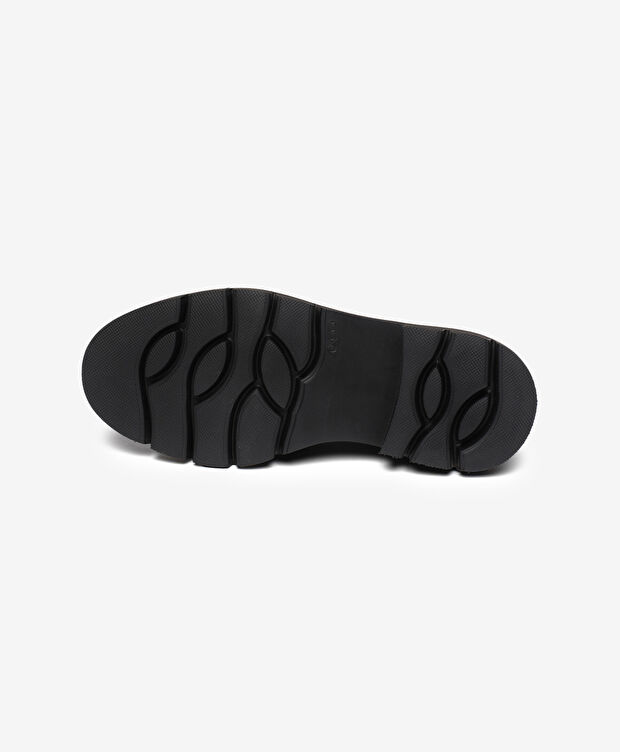 Kadın Siyah Hakiki Deri Loafer Ayakkabı - 6