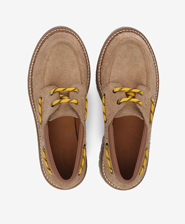 Kadın Bej Hakiki Deri Loafer Ayakkabı - 5