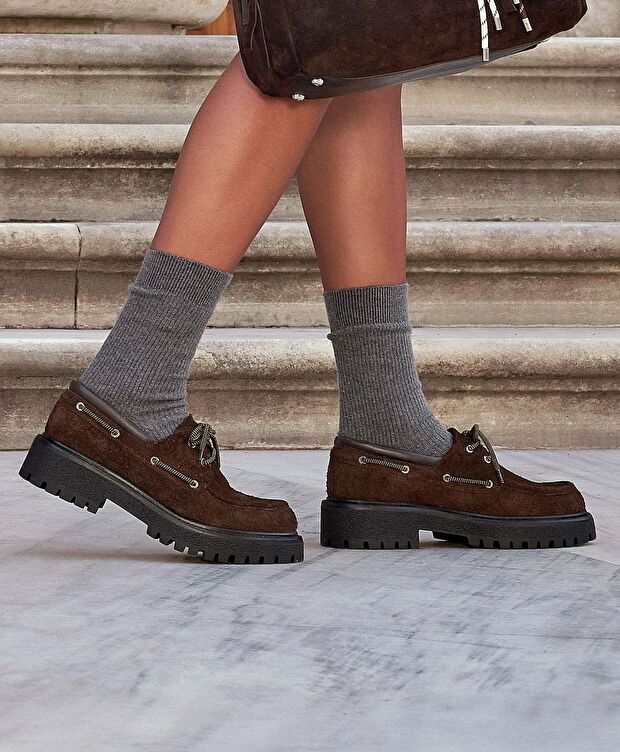 Kadın Kahverengi Hakiki Deri Loafer Ayakkabı - 7