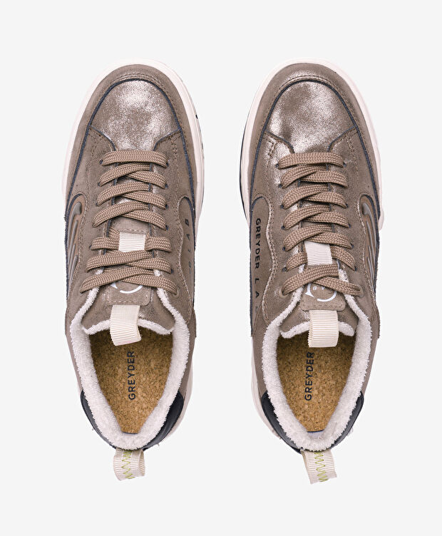 Greyder LAB Kadın Kahverengi Sneaker Ayakkabı - 5