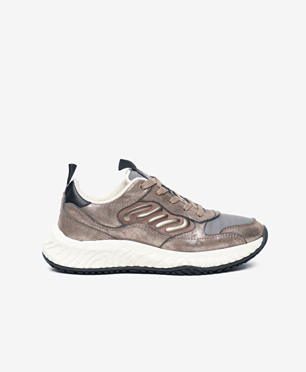 Greyder LAB Kadın Kahverengi Hakiki Deri Spor Ayakkabı - 1