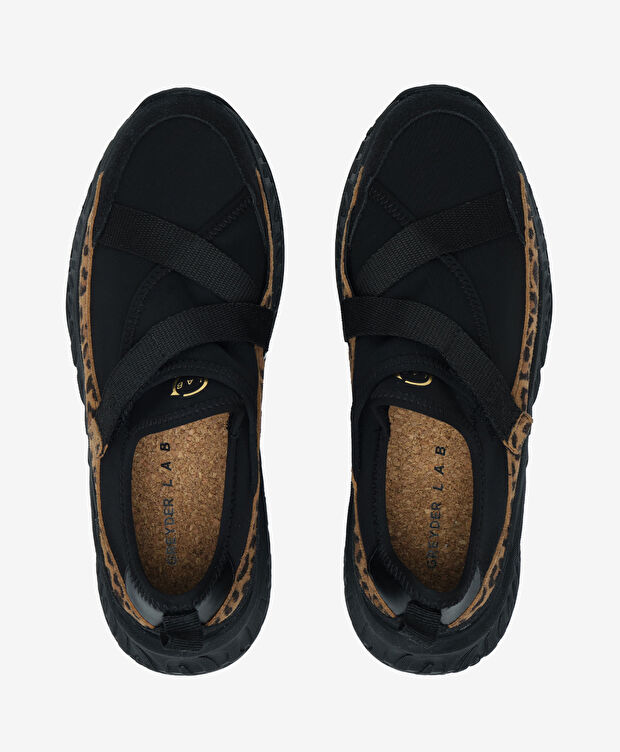 Greyder LAB Kadın Siyah Hakiki Deri Spor Ayakkabı - 5