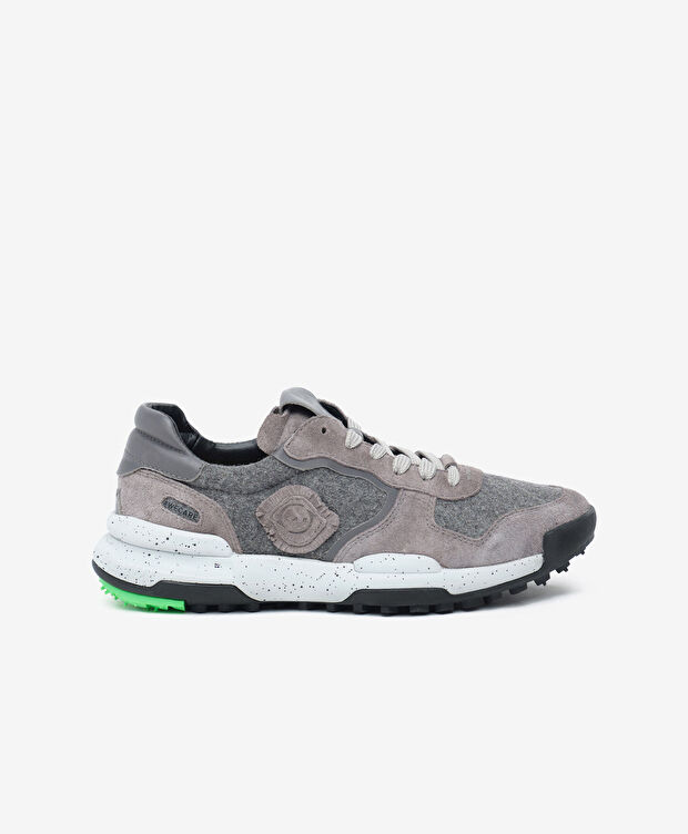 Greyder LAB Kadın Gri Hakiki Deri Spor Ayakkabı - 1