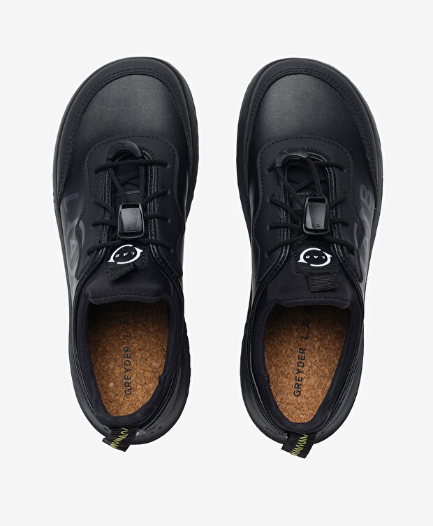 Greyder LAB Kadın Siyah Hakiki Deri Spor Ayakkabı - 5