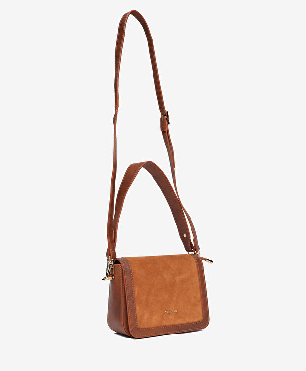 Kadın Taba Hakiki Deri Çapraz Çanta - 5