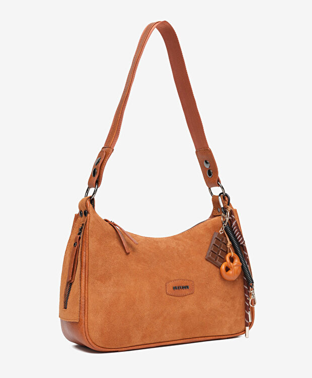 Kadın Taba Hakiki Deri Omuz Çantası - 6