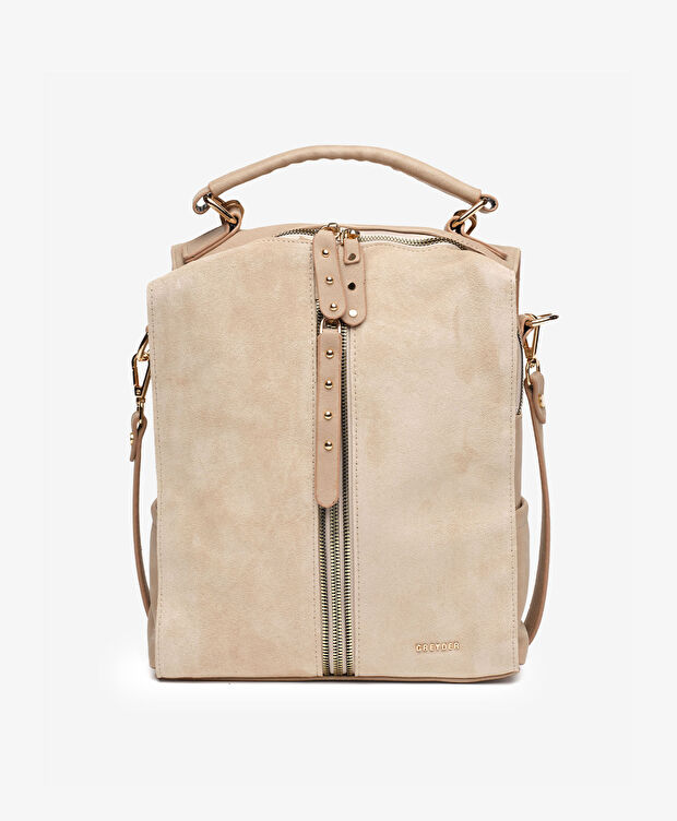 Kadın Bej Sırt Çantası - 1