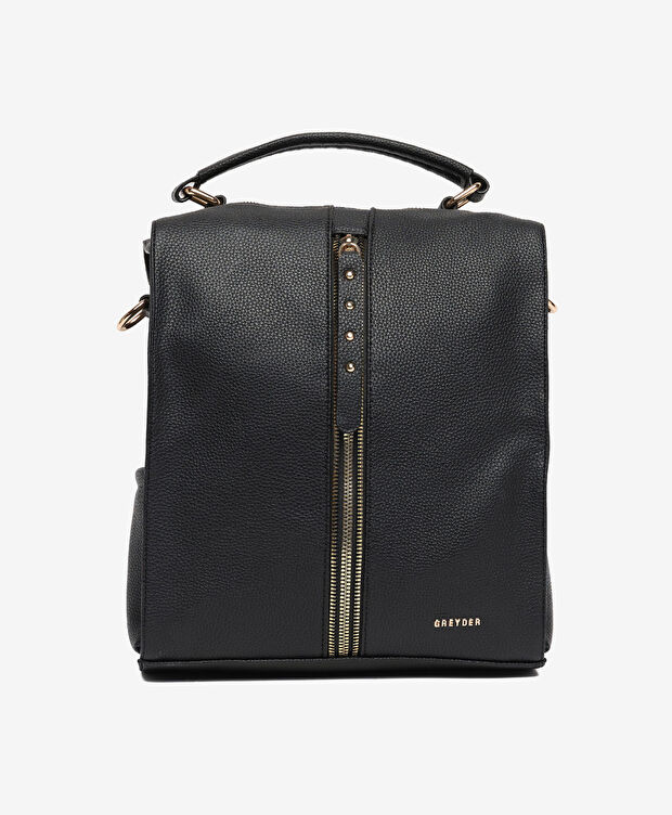 Kadın Siyah Sırt Çantası - 1