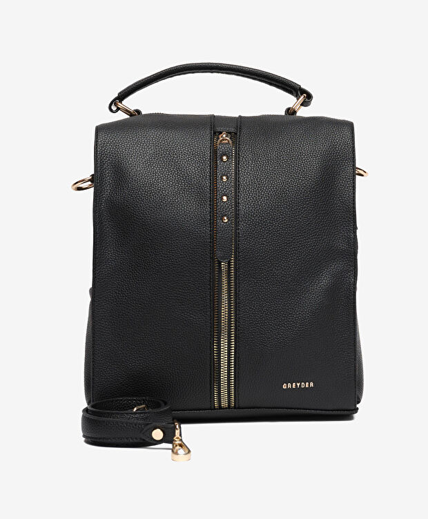 Kadın Siyah Sırt Çantası - 3