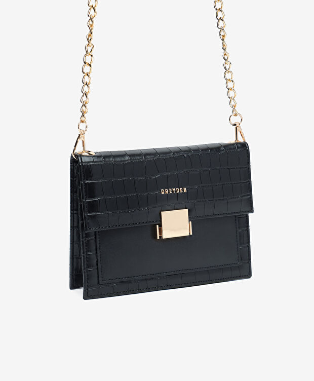 Kadın Siyah Çapraz Çanta - 5