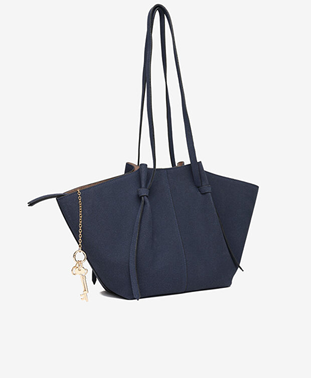 Kadın Lacivert Omuz Çantası - 6