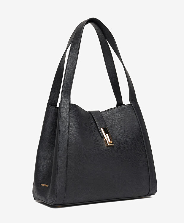 Kadın Siyah Omuz Çantası - 6