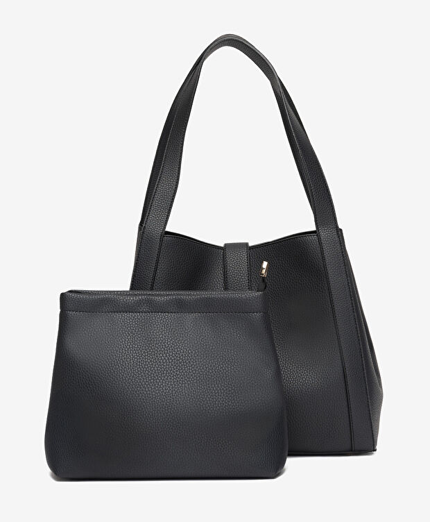 Kadın Siyah Omuz Çantası - 4