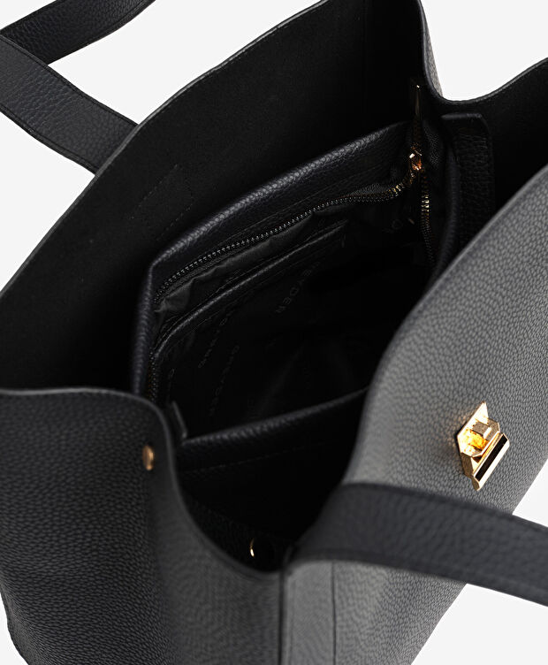 Kadın Siyah Omuz Çantası - 5