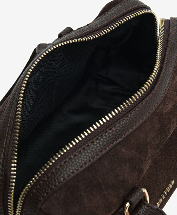 Kadın Kahverengi Hakiki Deri Çapraz Çanta - 4