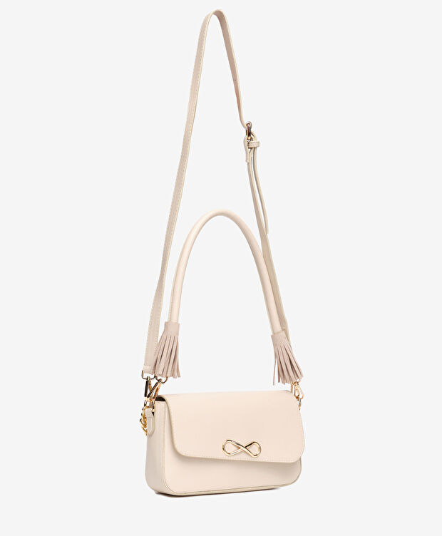 Kadın Bej Çapraz Çanta - 6