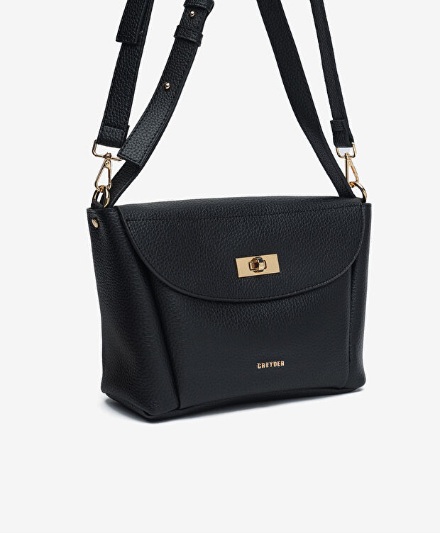 Kadın Siyah Omuz Çantası - 6