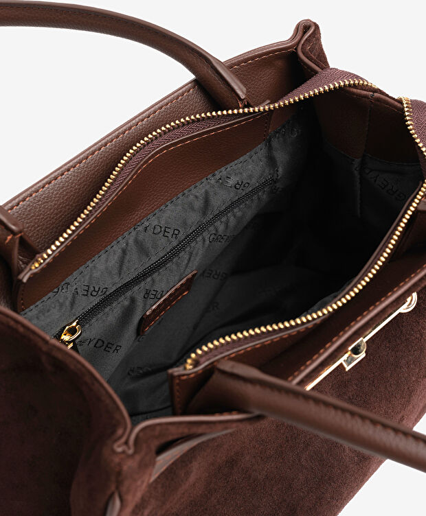 Kadın Kahverengi Kol Çantası - 4