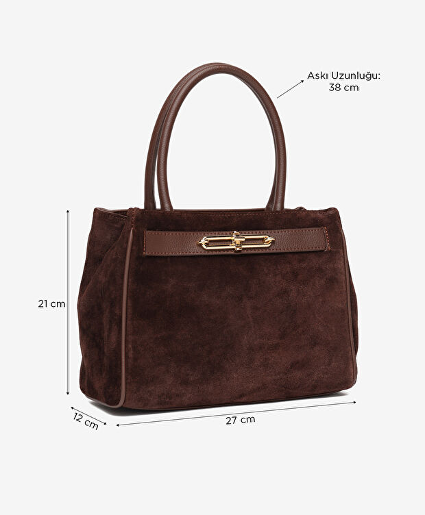 Kadın Kahverengi Kol Çantası - 2