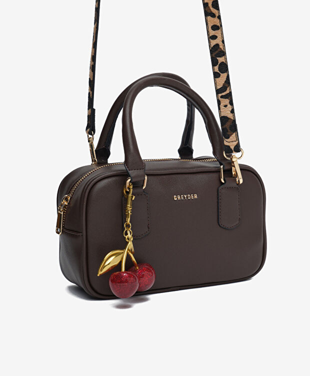 Kadın Kahverengi Çapraz Çanta - 5