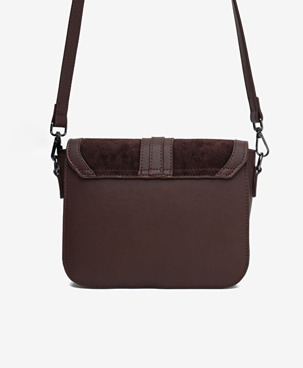 Kadın Kahverengi Hakiki Deri Çapraz Çanta - 3