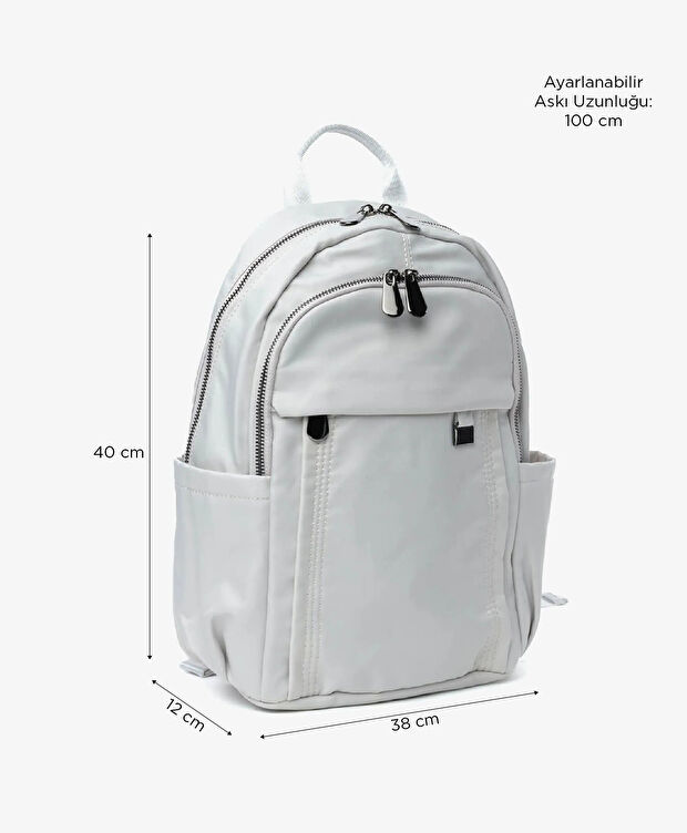Kadın Gri Sırt Çantası - 2