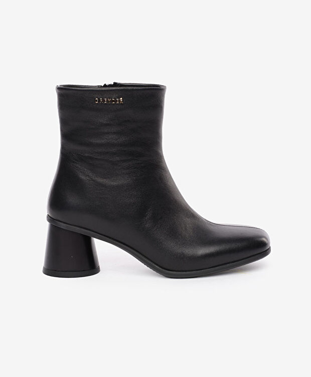 Kadın Siyah Hakiki Deri Bot - 1