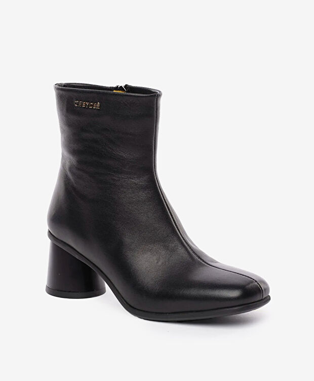 Kadın Siyah Hakiki Deri Bot - 2