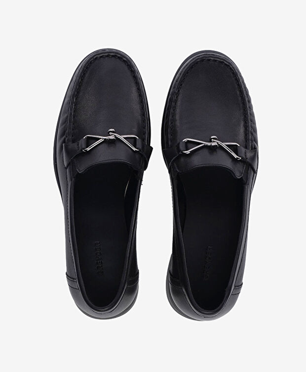 Kadın Siyah Hakiki Deri Comfort Ayakkabı - 5