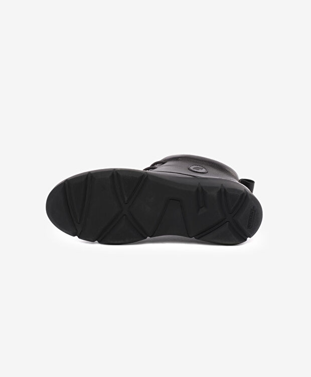 Kadın Siyah Hakiki Deri Comfort Bot - 5