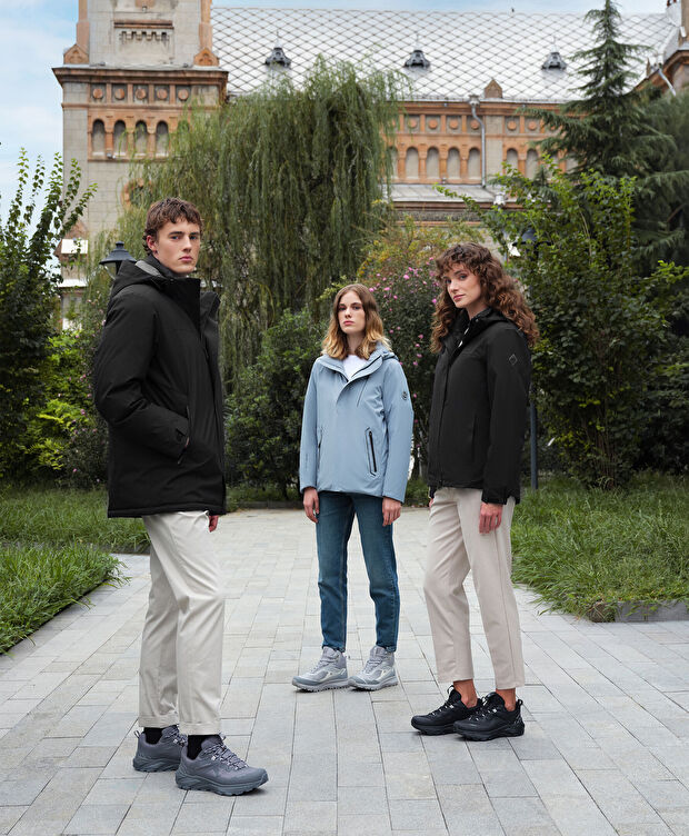 Kadın Siyah Su Geçirmez Outdoor Ayakkabı - 8